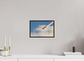 12 x 8″, Acrylic Glass Black matt .24" frame Bob Freeman in his "Extra 330S" under acrylic glass with black frame
