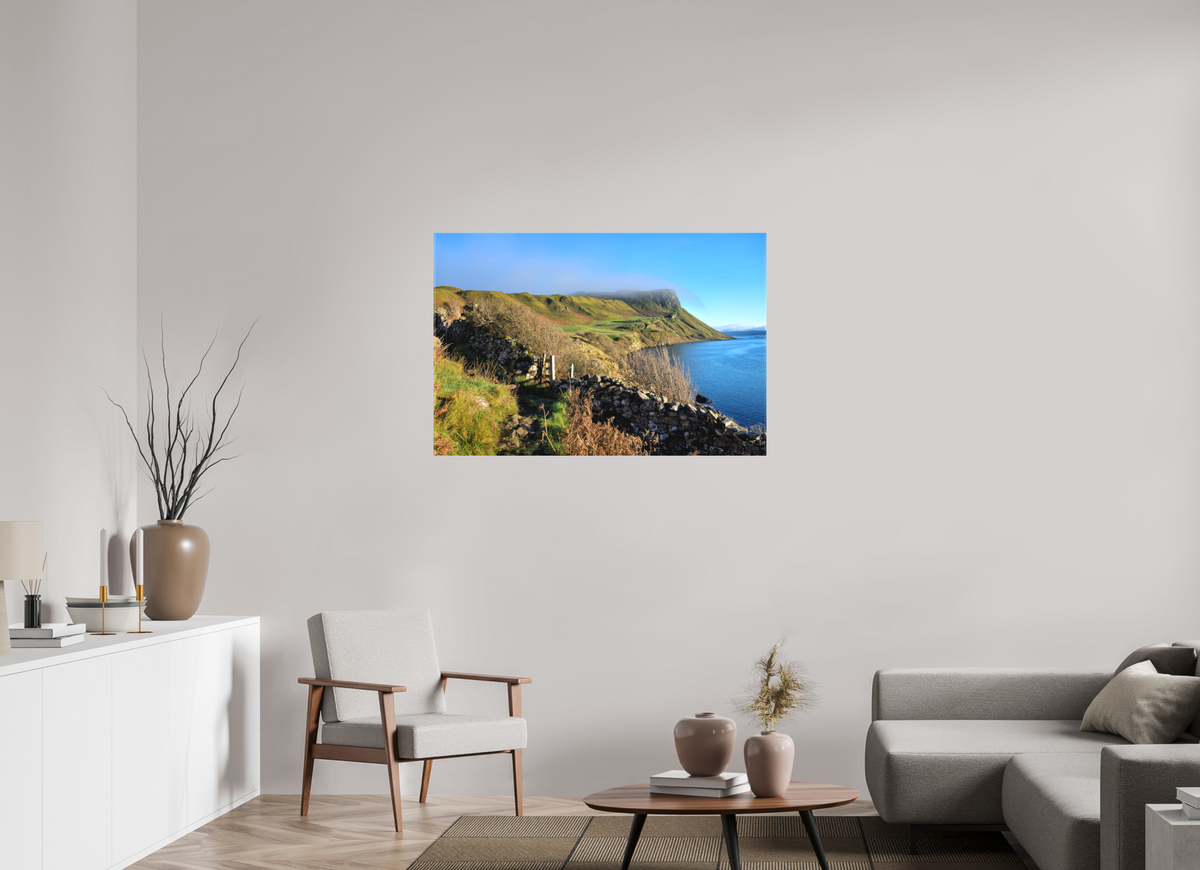 45 x 30″, Matte Canvas with wrapped edges - no frame Pathway on the Scorrybreac Circular on Canvas