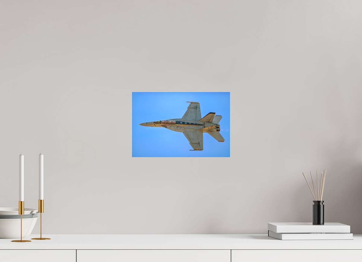 12 x 8″, Matte Acrylic Glass without frame F18A Super Hornet Photo 4 under acrylic glass