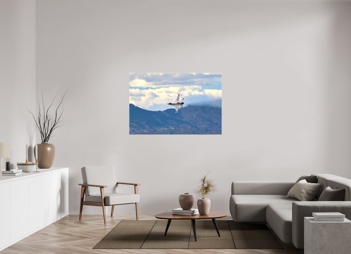 54 x 36″, Matte Canvas with wrapped edges - no frame F16 Thunderbirds Photo 4 on canvas
