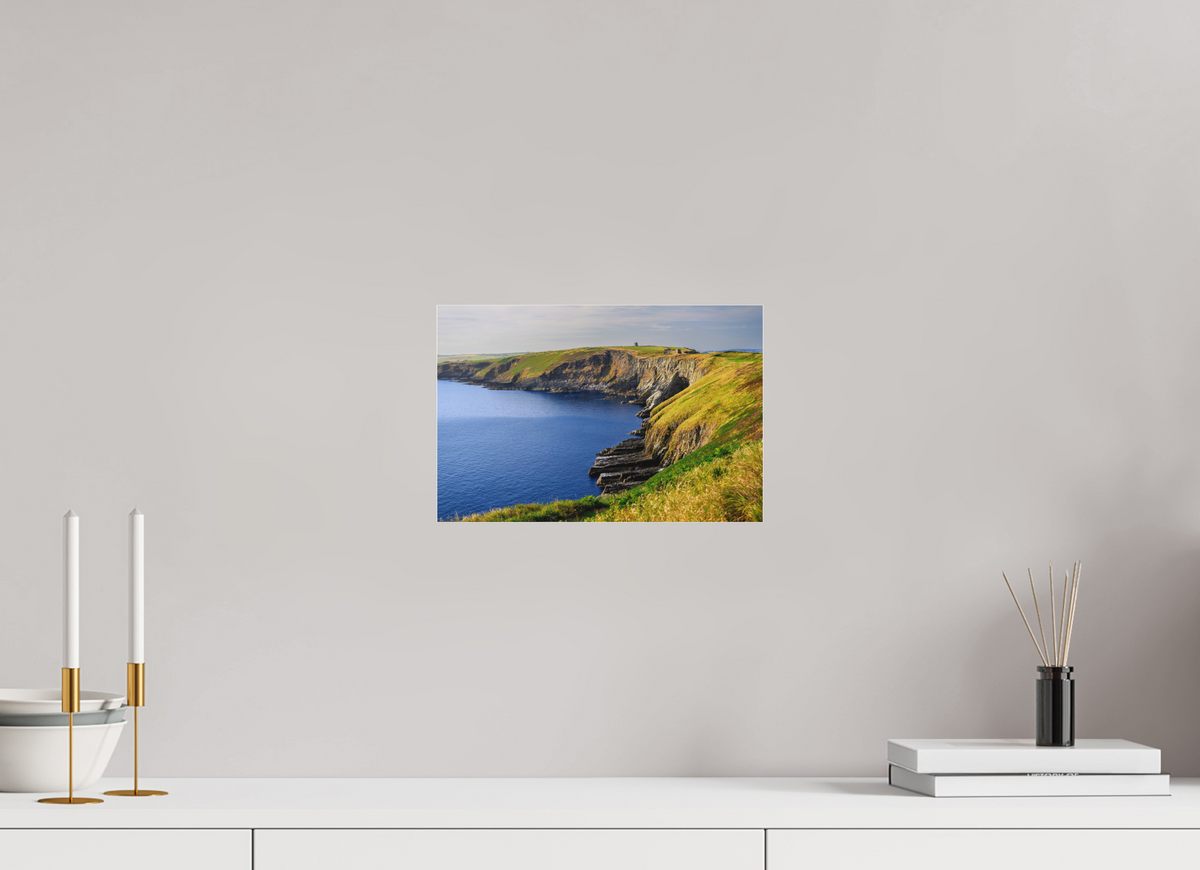 12 x 8″, Matte Acrylic Glass without frame Holeopen Bay West near Old Head Golf Link under acrylic glass