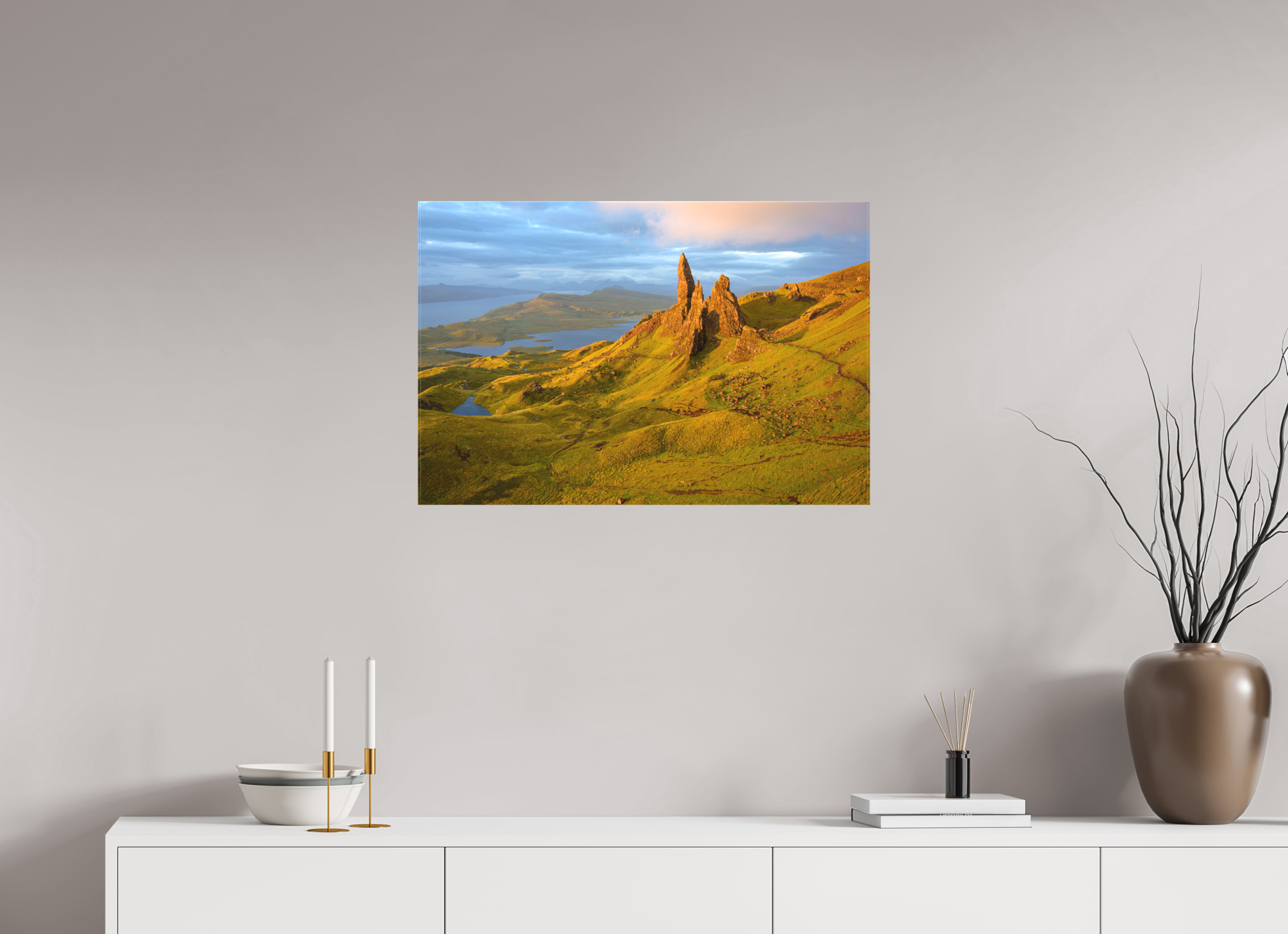 30 x 20″, Matte Canvas with wrapped edges - no frame Old Man of Storr on Canvas