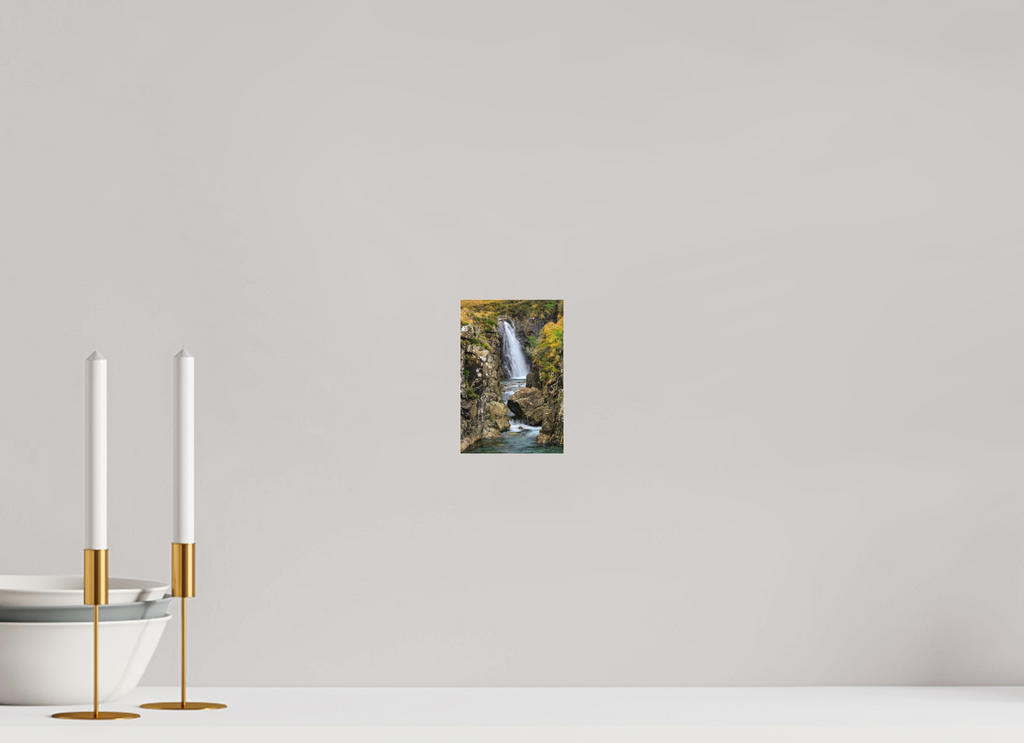 4 x 6″, Matte Acrylic Glass without frame Fairy Pools Waterfall on Matte Acrylic Glass without frame