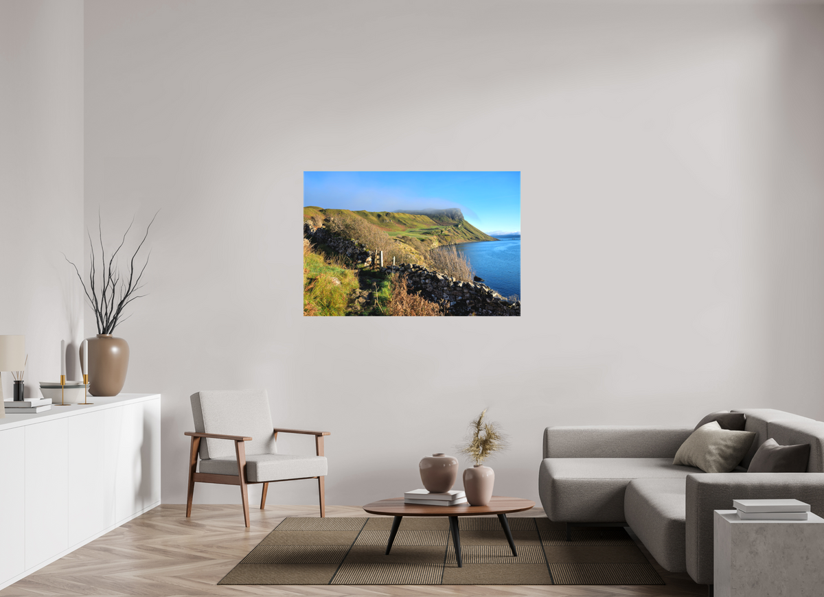 54 x 36″, Matte Canvas with wrapped edges - no frame Pathway on the Scorrybreac Circular on Canvas