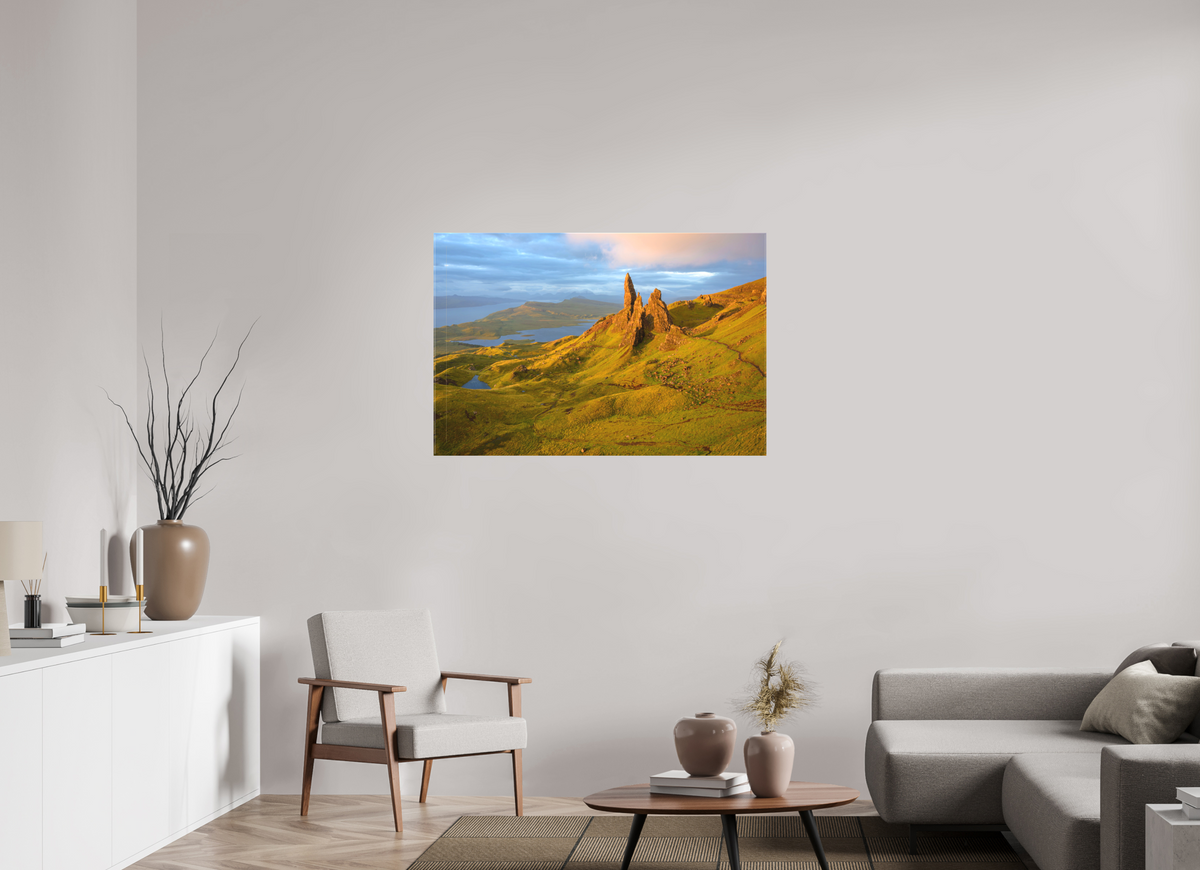 45 x 30″, Matte Canvas with wrapped edges - no frame Old Man of Storr on Canvas