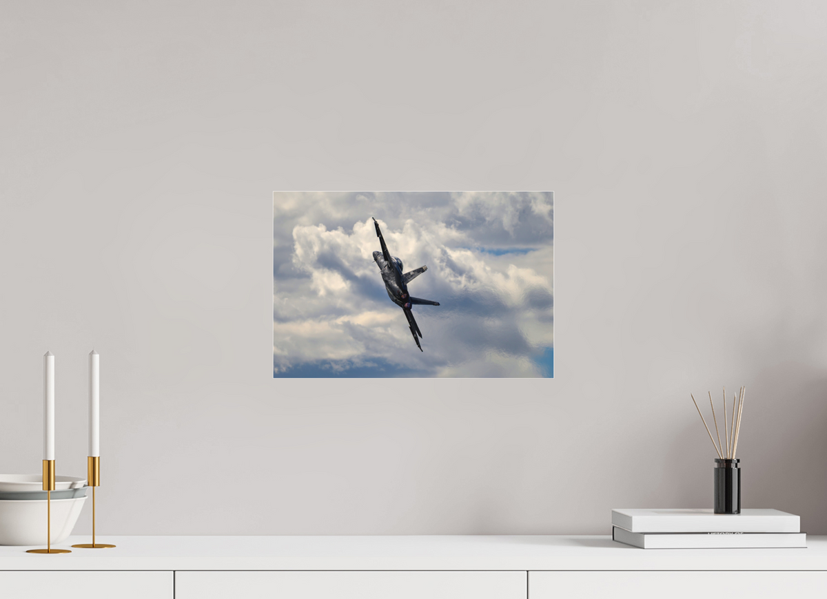 15 x 10″, Matte Acrylic Glass without frame F18A Super Hornet under acrylic glass