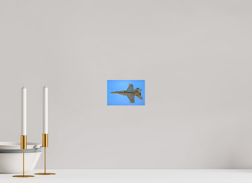 6 x 4″, Matte Acrylic Glass without frame F18A Super Hornet Photo 4 under acrylic glass