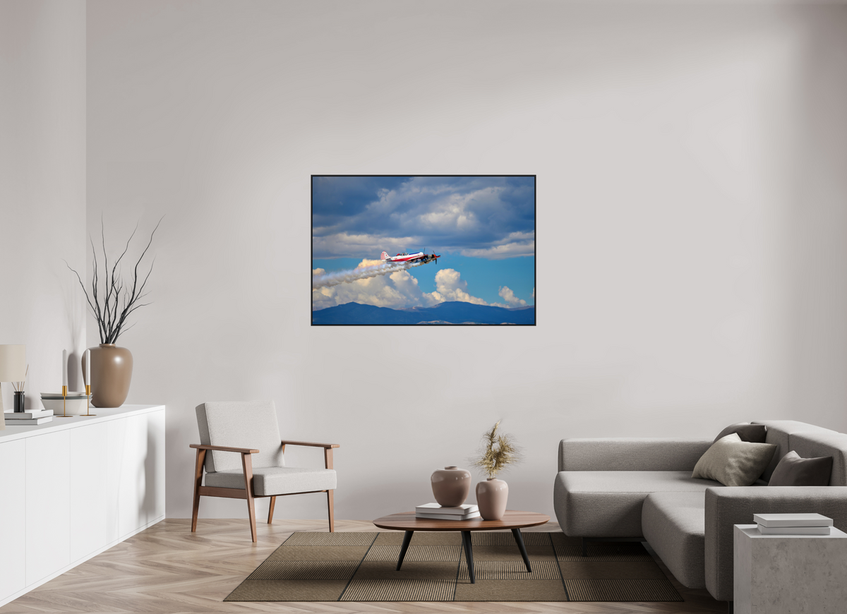 54 x 36″, Acrylic Glass Black matt .24" frame Yak 50 - Photo 4 - under acrylic glass with black frame