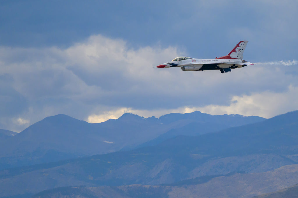 F16 Thunderbirds Photo 6 on canvas