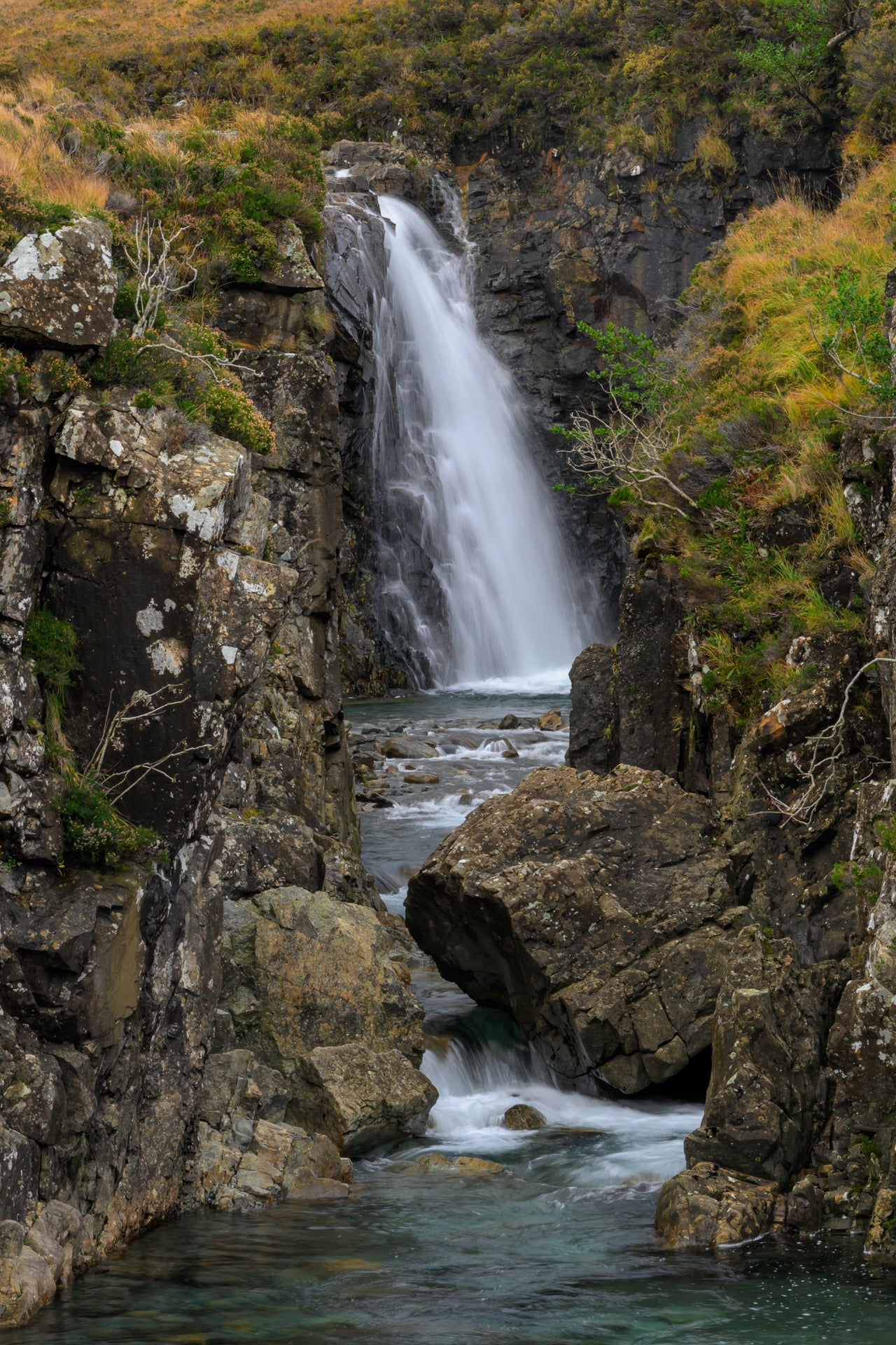 Main image Fairy Pools Waterfall on the Isle of Skye on Canvas