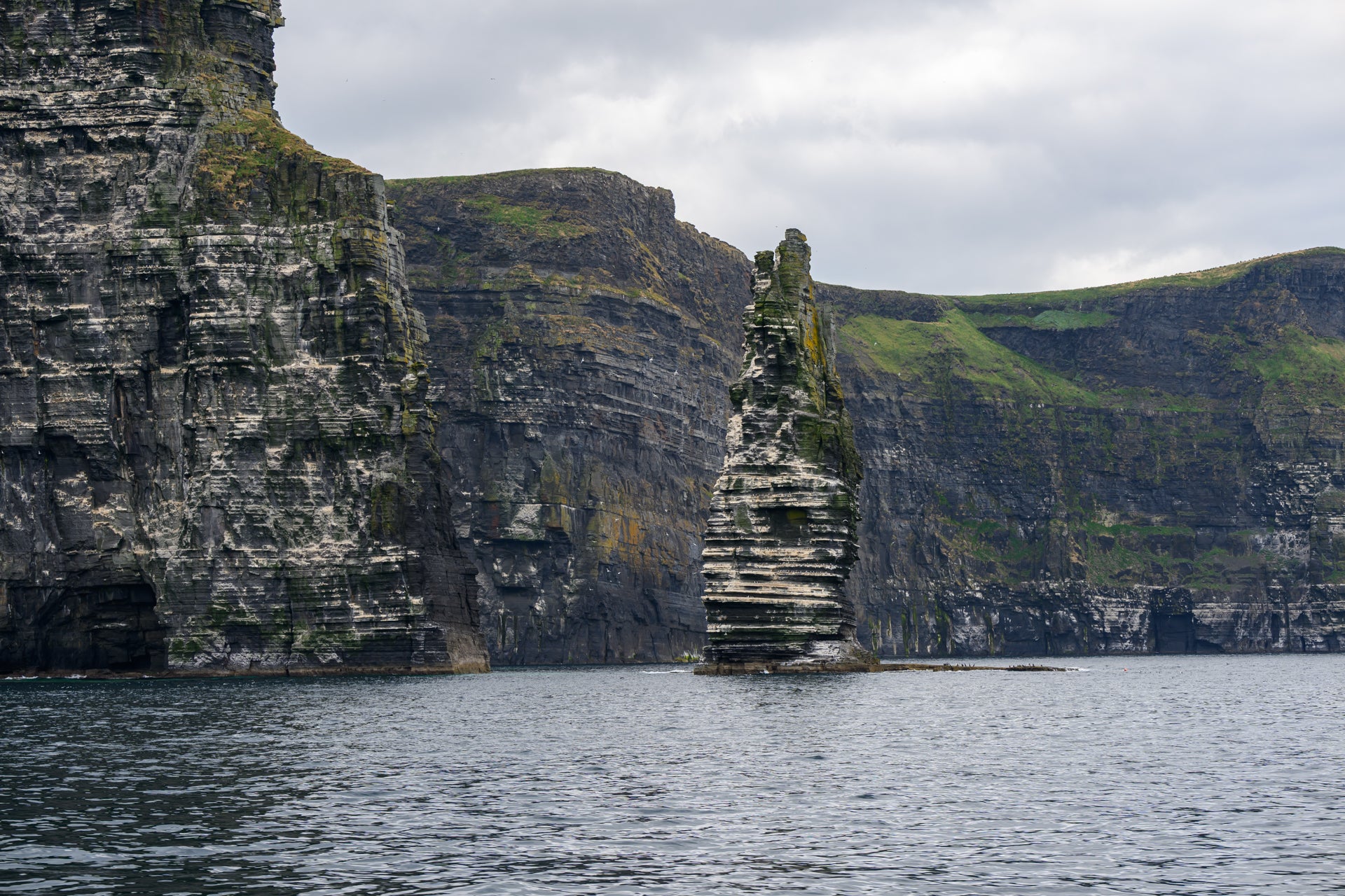 Cliffs of Moher under acrylic glass