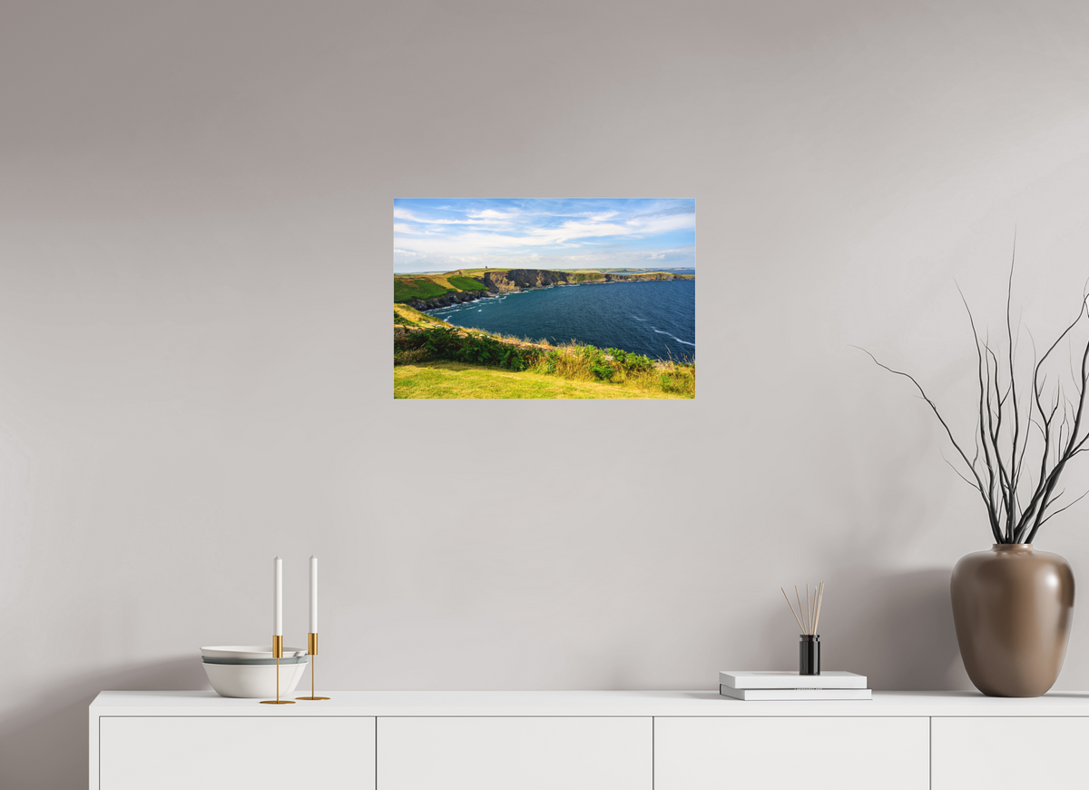 24 x 16″, Matte Acrylic Glass without frame Holeopen Bay East under acrylic glass