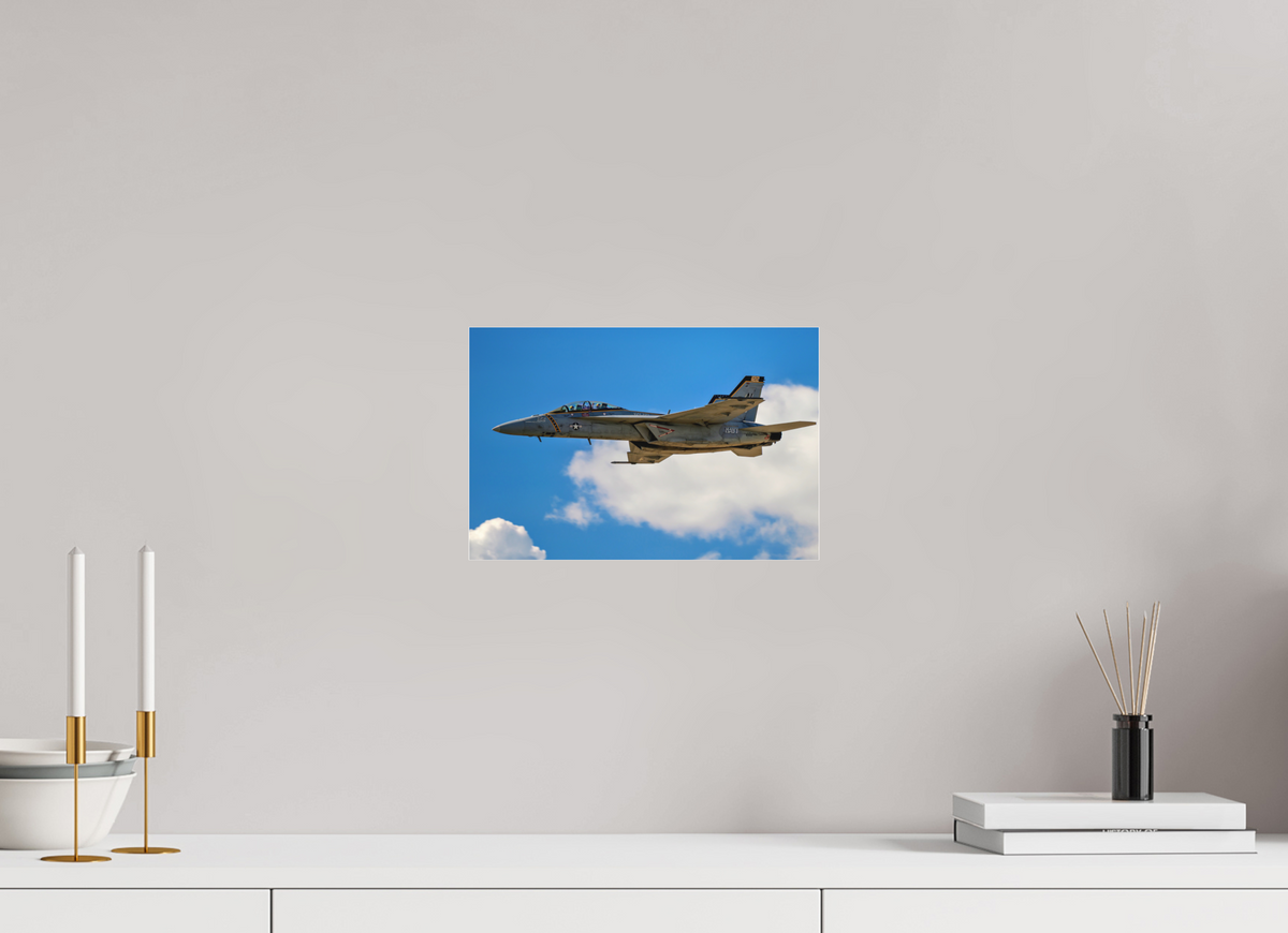 12 x 8″, Matte Acrylic Glass without frame F18A Super Hornet Photo 3 under acrylic glass