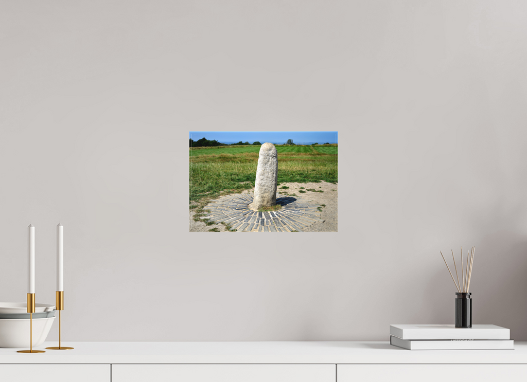 12 x 8″, Matte Canvas with wrapped edges - no frame The Lia Fáil at the Hill Of Tara