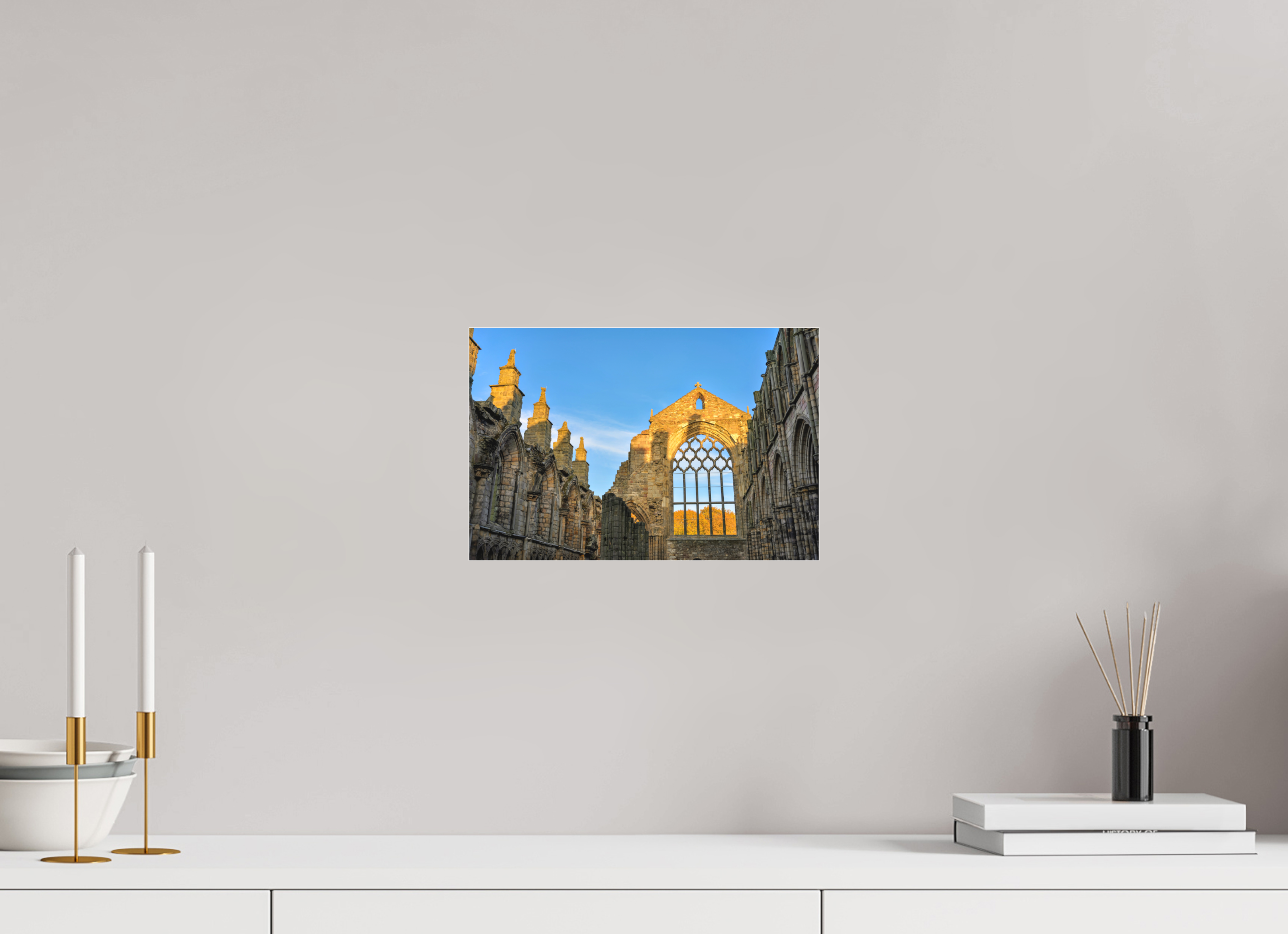 12 x 8″, Matte Acrylic Glass without frame Holyrood Abbey on Matte Acrylic Glass without frame