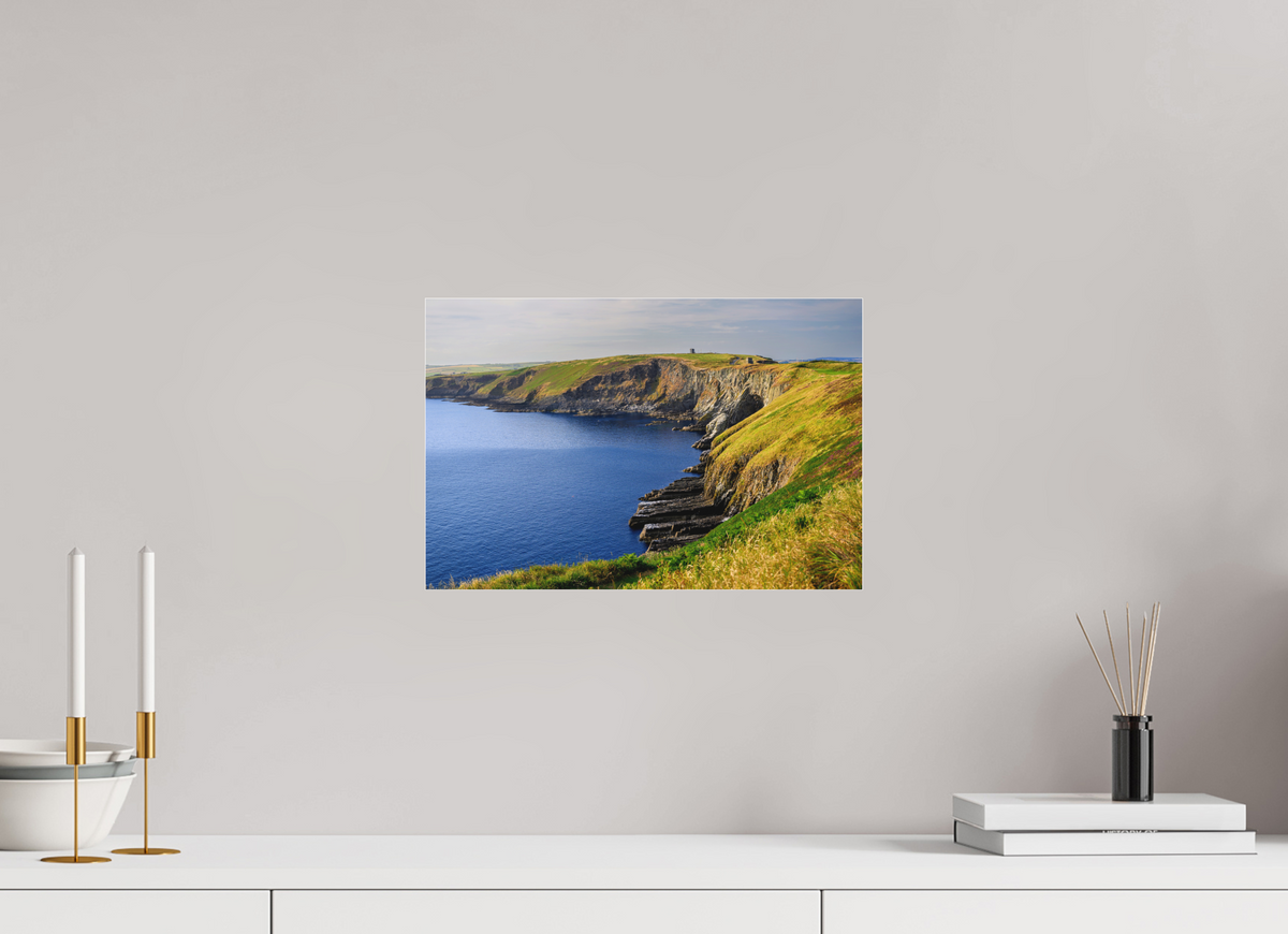 15 x 10″, Matte Acrylic Glass without frame Holeopen Bay West near Old Head Golf Link under acrylic glass