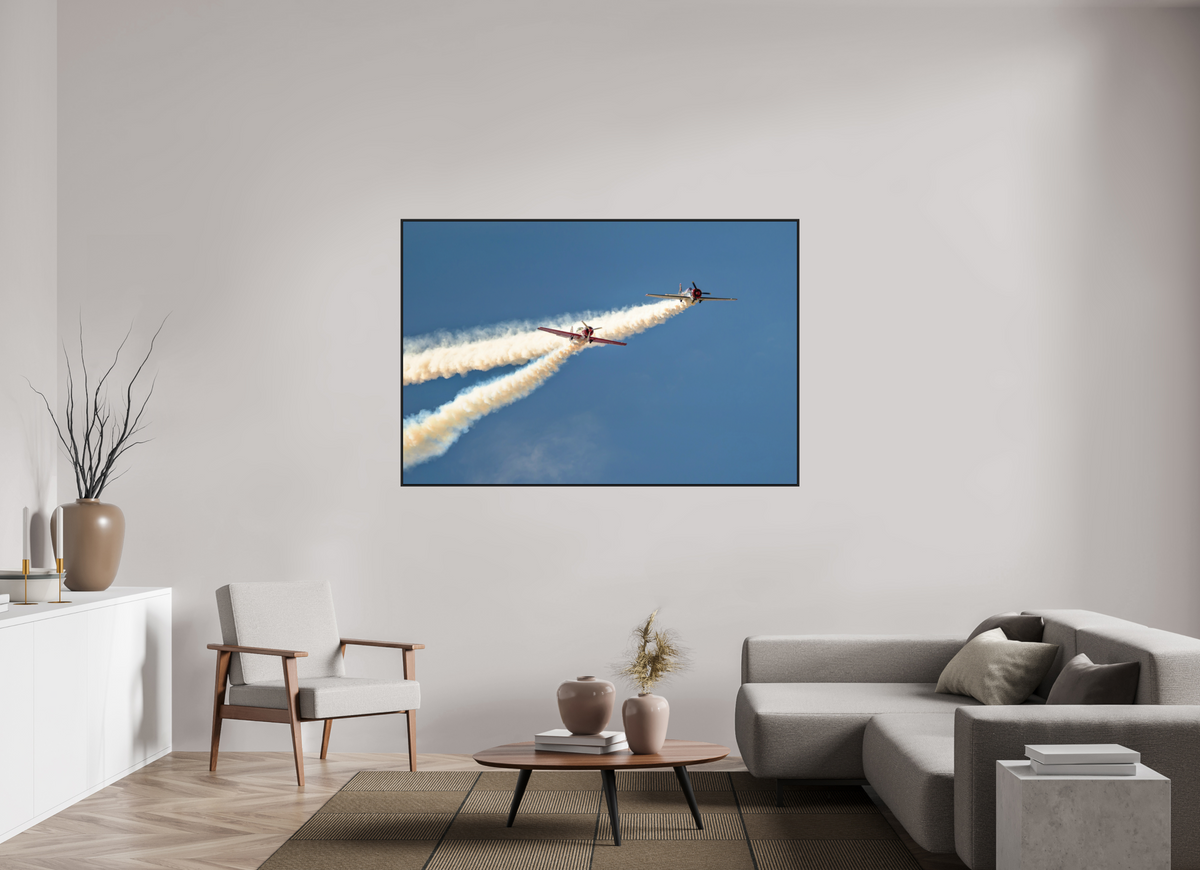 66 x 44″, Acrylic Glass Black matt .24" frame Yak 50 - Photo 1 - under acrylic glass with black frame