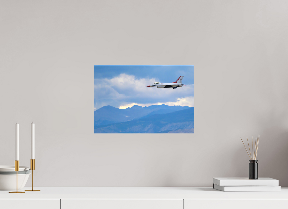 15 x 10″, Matte Canvas with wrapped edges - no frame F16 Thunderbirds Photo 6 on canvas