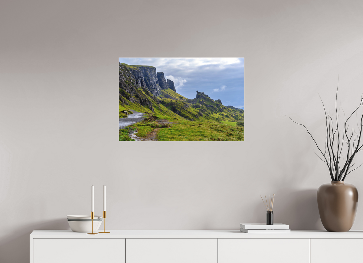 30 x 20″, Matte Acrylic Glass without frame The Quiraing on the Isle of Sky on Matte Acrylic Glass without frame