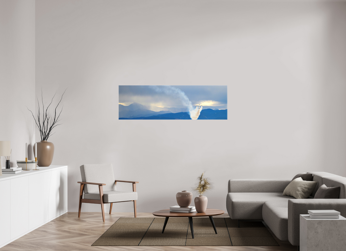 64.5 x 20″, Matte Canvas with wrapped edges - no frame F16 Thunderbirds Photo 5 on canvas