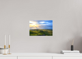 12 x 8″, Matte Canvas with wrapped edges - no frame Sunrise over the Sound of Raasay on canvas