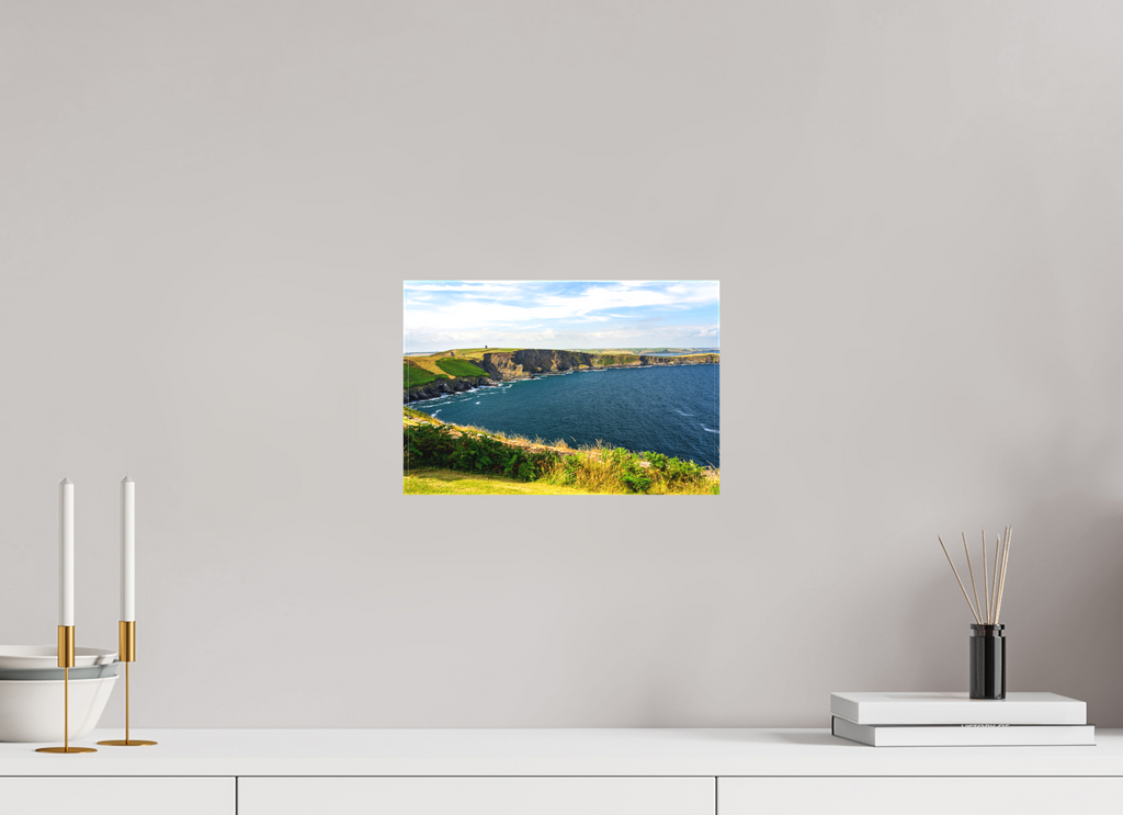 12 x 8″, Matte Canvas with wrapped edges - no frame Holeopen Bay East on canvas