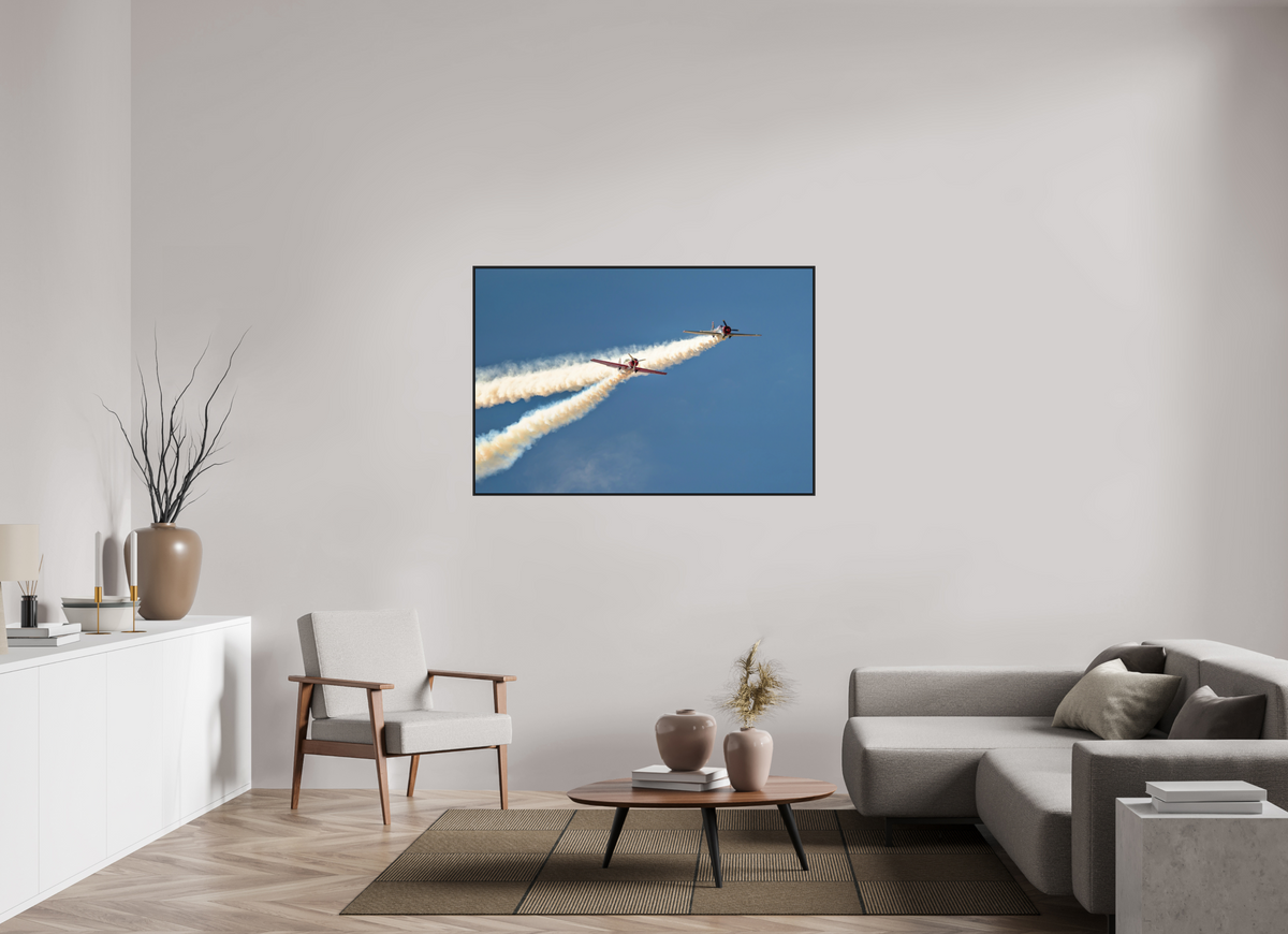 54 x 36″, Acrylic Glass Black matt .24" frame Yak 50 - Photo 1 - under acrylic glass with black frame