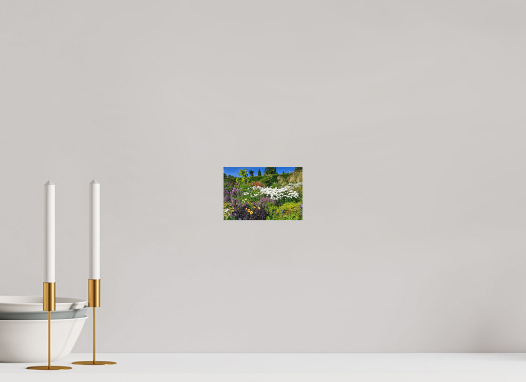 6 x 4″, Matte Acrylic Glass without frame Powerscourt Gardens A under acrylic glass
