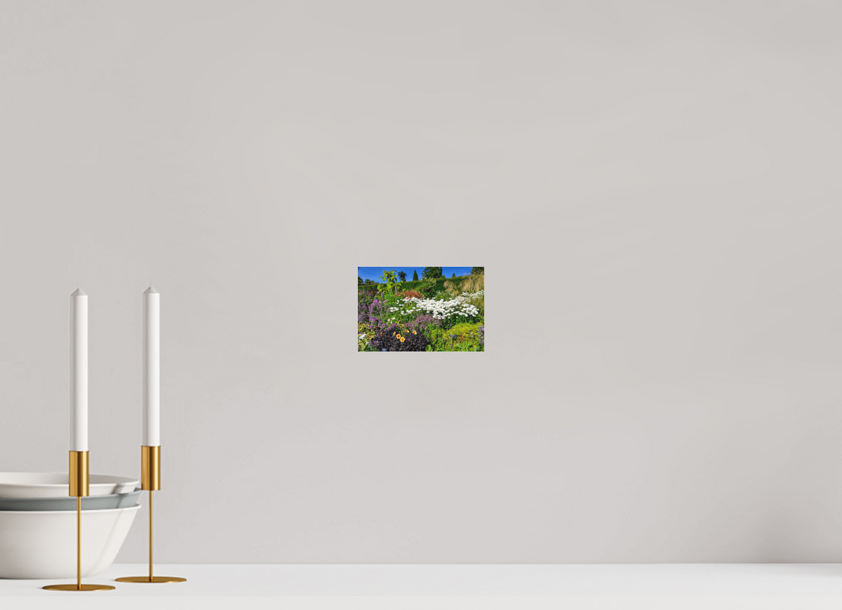6 x 4″, Matte Acrylic Glass without frame Powerscourt Gardens A under acrylic glass