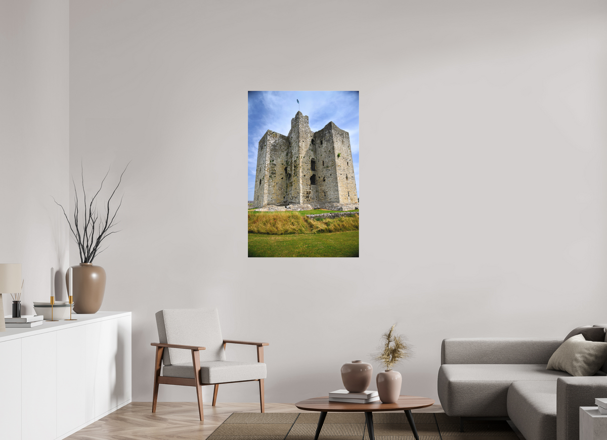 30 x 45″, Matte Acrylic Glass without frame Trim Castle under acrylic glass