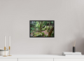 12 x 8″, Acrylic Glass Black matt .24" frame Enchanted forest near Howth under acrylic glass with black frame