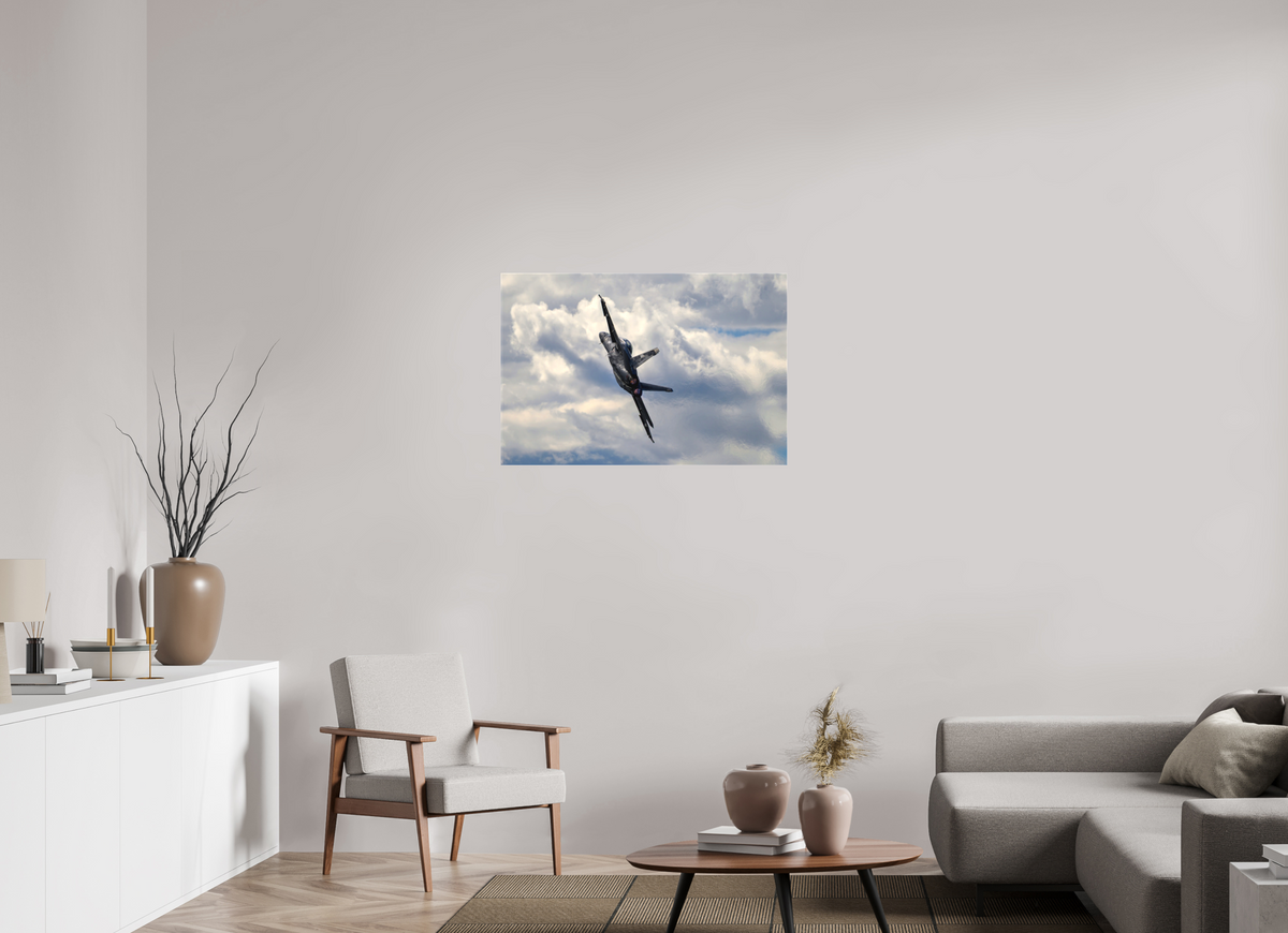 36 x 24″, Matte Canvas with wrapped edges - no frame F18A Super Hornet on canvas