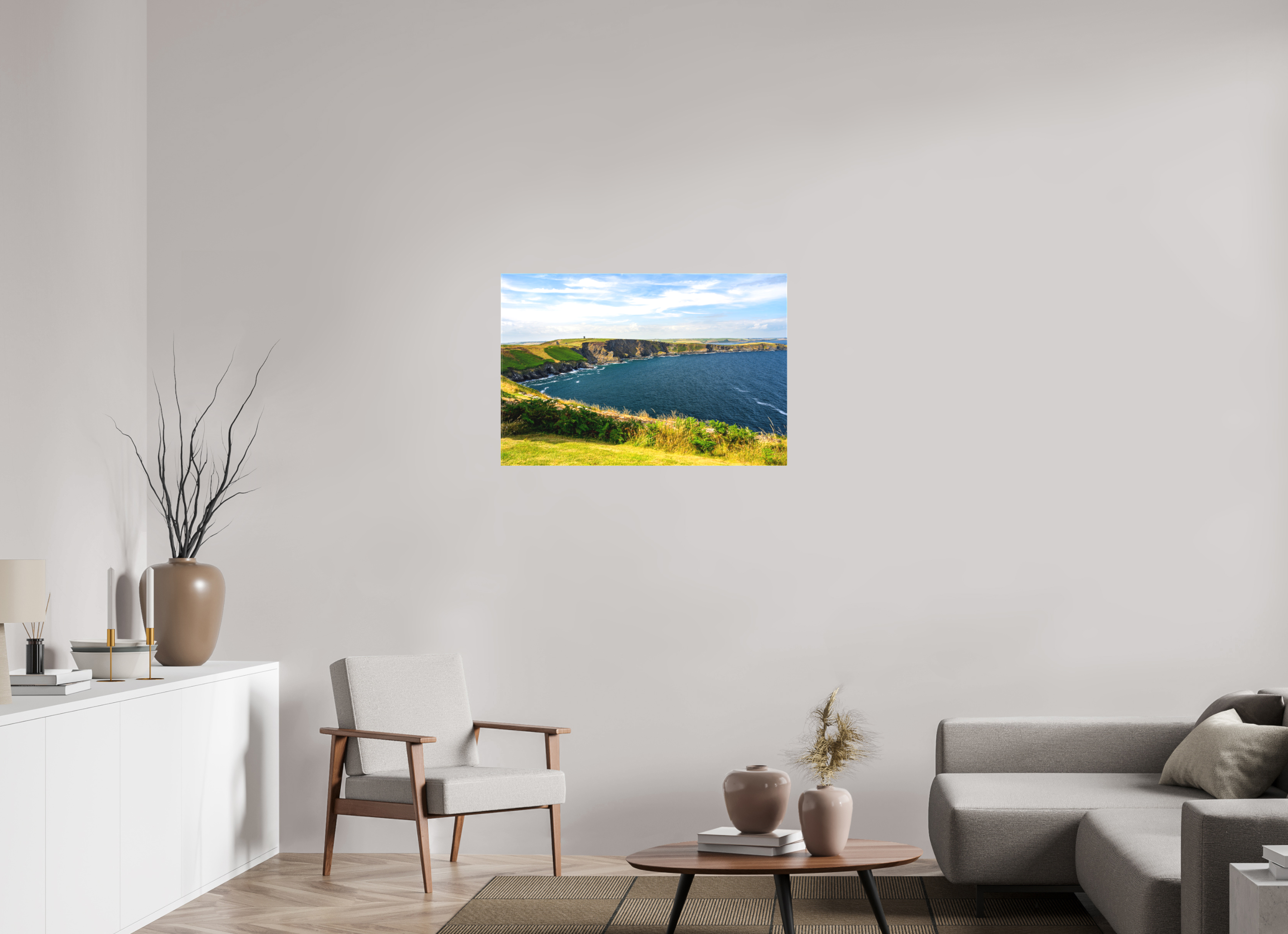 36 x 24″, Matte Canvas with wrapped edges - no frame Holeopen Bay East on canvas