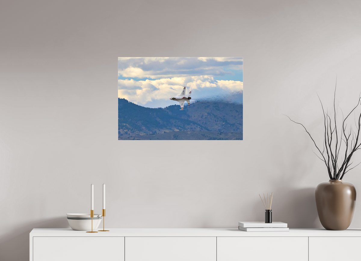 30 x 20″, Matte Acrylic Glass without frame F16 Thunderbirds Photo 4 under acrylic glass