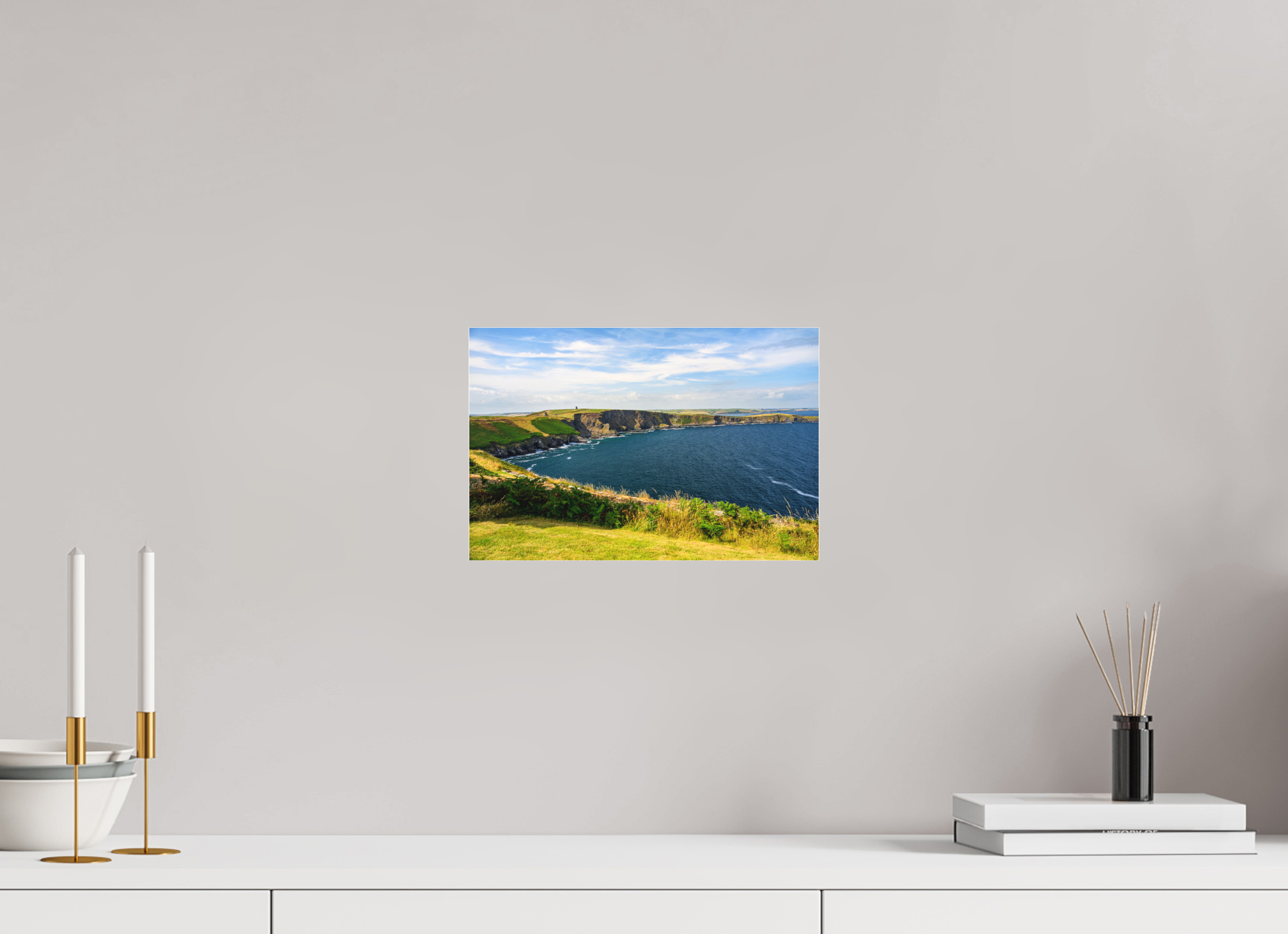 12 x 8″, Matte Acrylic Glass without frame Holeopen Bay East under acrylic glass