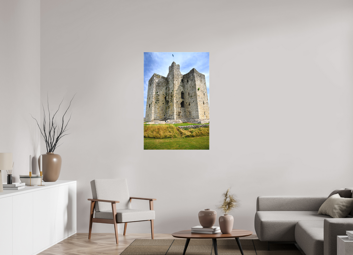 30 x 45″, Matte Canvas with wrapped edges - no frame Trim Castle on canvas
