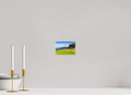 6 x 4″, Matte Acrylic Glass without frame Cliff view from the Shiskine golf course on Matte Acrylic Glass without frame