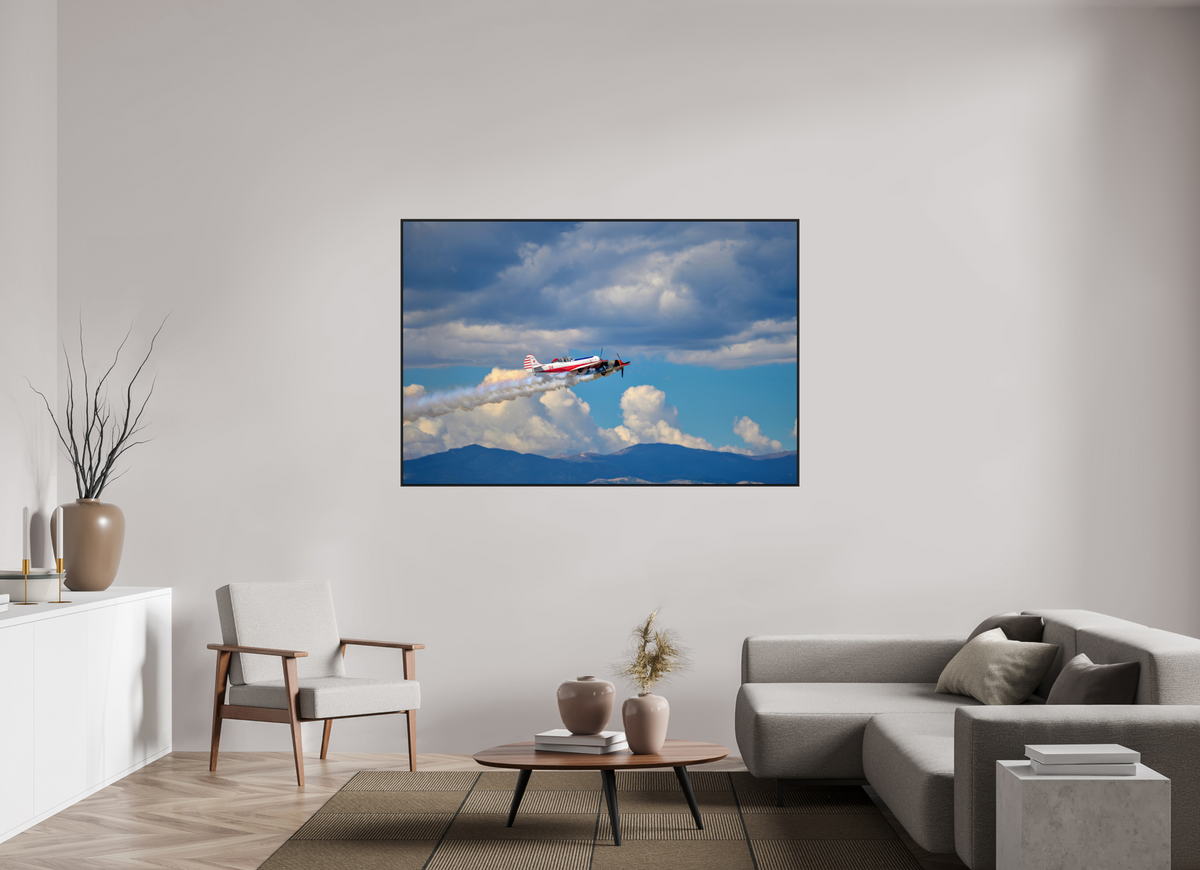 66 x 44″, Acrylic Glass Black matt .24" frame Yak 50 - Photo 4 - under acrylic glass with black frame