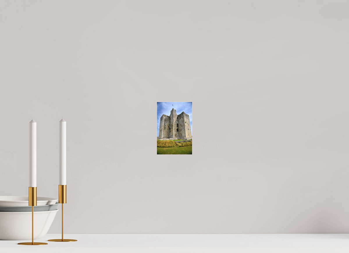 4 x 6″, Matte Acrylic Glass without frame Trim Castle under acrylic glass
