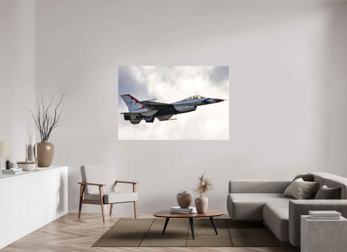 66 x 44″, Matte Acrylic Glass without frame F16 Thunderbirds Photo 7 under acrylic glass