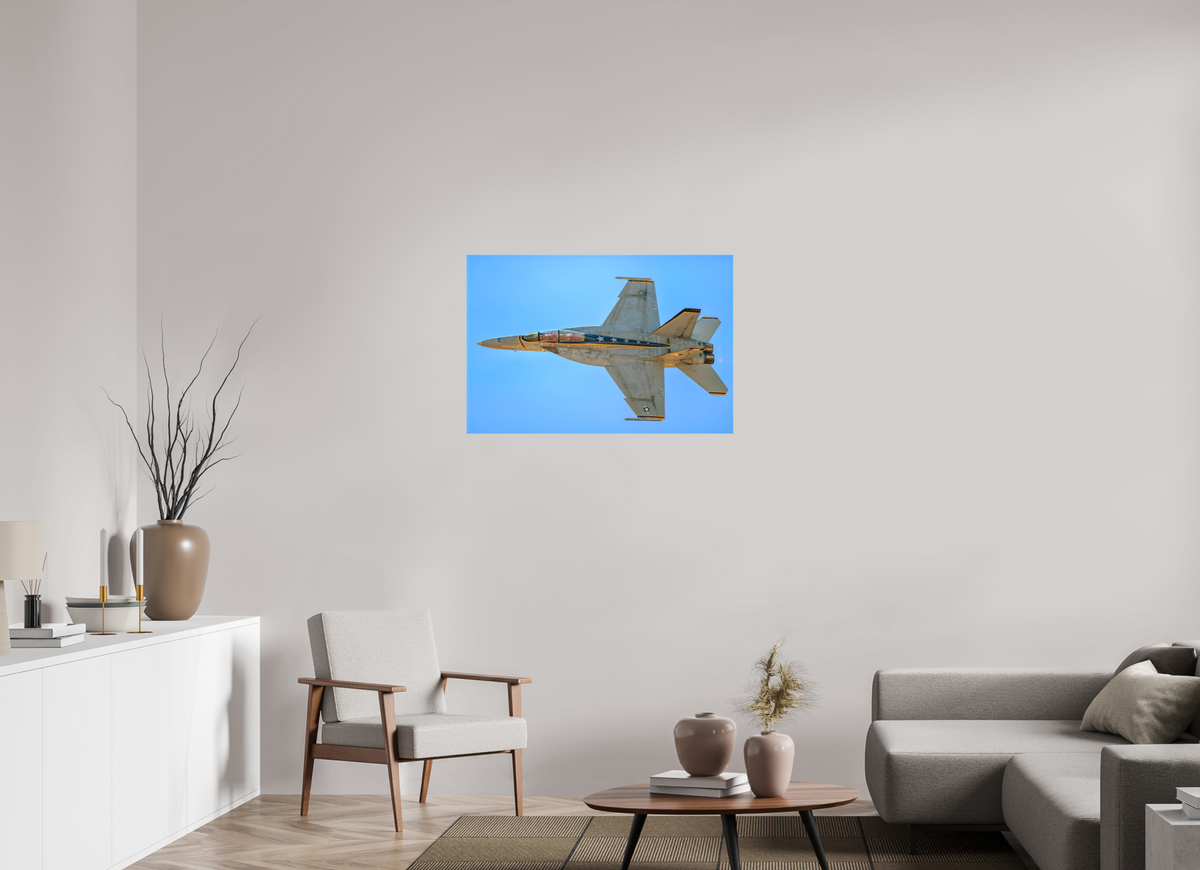36 x 24″, Matte Canvas with wrapped edges - no frame F18A Super Hornet Photo 4 on canvas