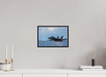 12 x 8″, Acrylic Glass Black matt .24" frame F18A Super Hornet Photo 2 under acrylic glass with black frame