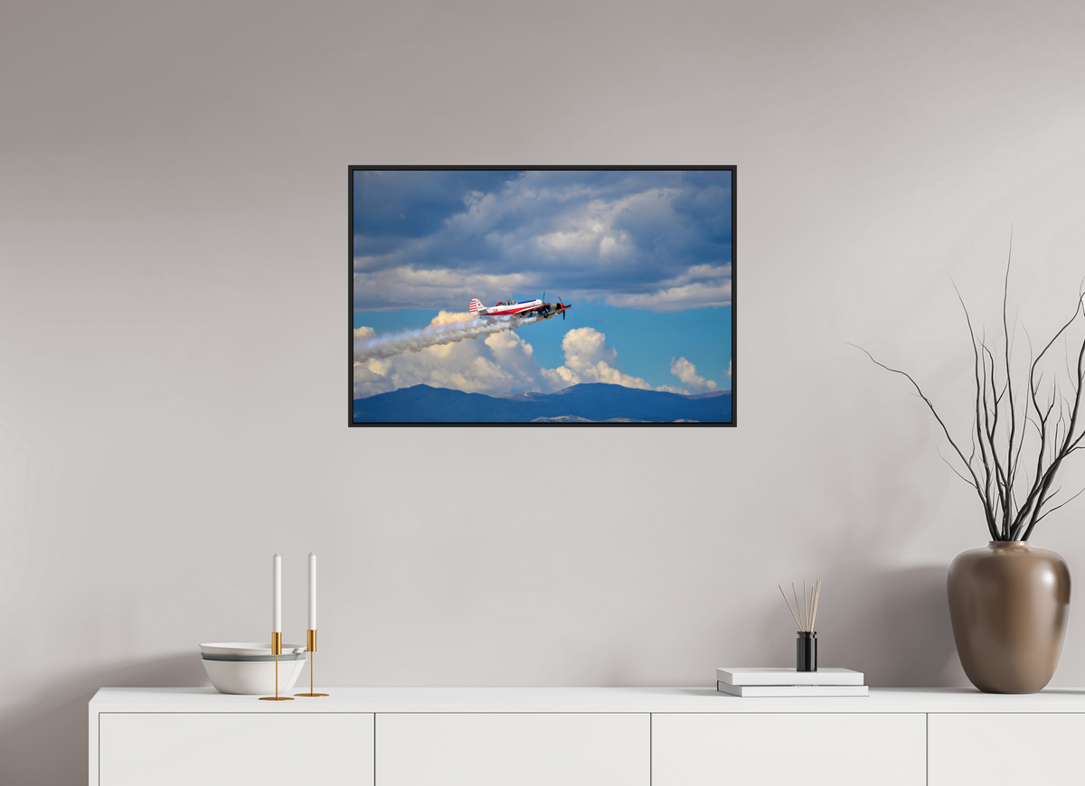 30 x 20″, Acrylic Glass Black matt .24" frame Yak 50 - Photo 4 - under acrylic glass with black frame