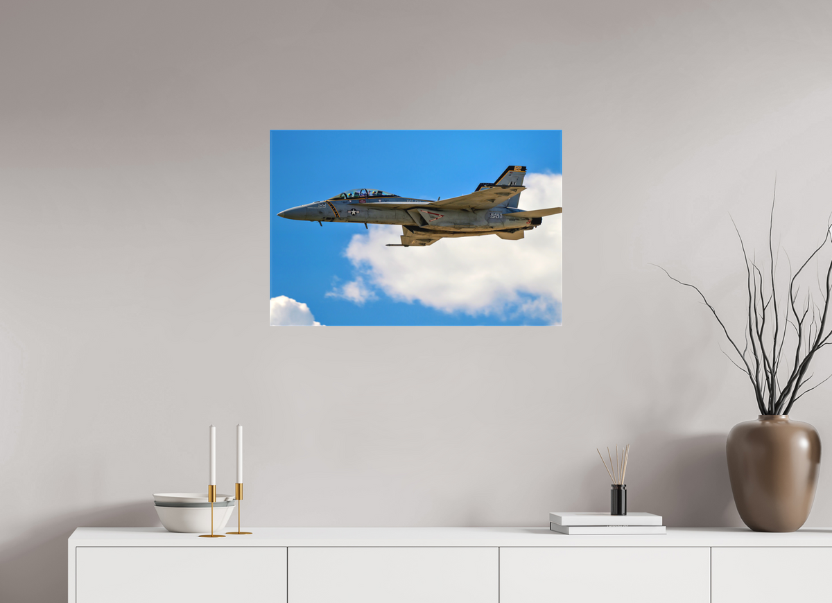 30 x 20″, Matte Canvas with wrapped edges - no frame F18A Super Hornet Photo 3 on canvas