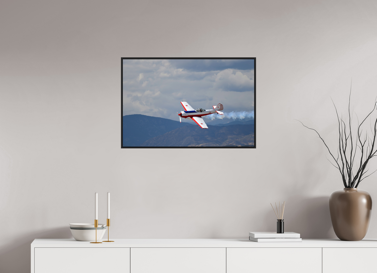 30 x 20″, Acrylic Glass Black matt .24" frame Yak 50 - Photo 6 - under acrylic glass with black frame