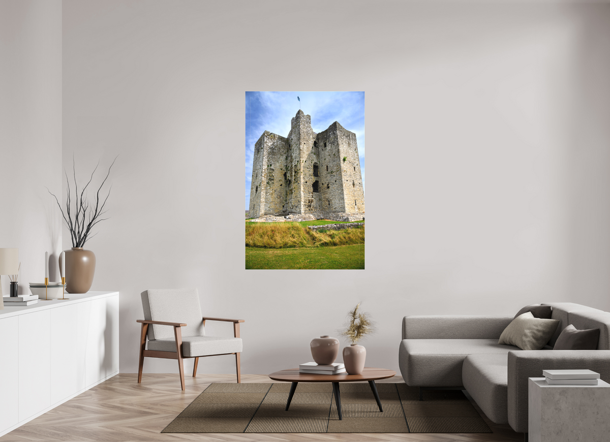 40 x 60″, Matte Canvas with wrapped edges - no frame Trim Castle on canvas