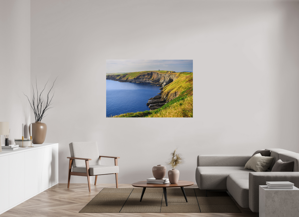 60 x 40″, Matte Acrylic Glass without frame Holeopen Bay West near Old Head Golf Link under acrylic glass