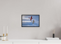 12 x 8″, Acrylic Glass Black matt .24" frame Yak 50 - photo 7 - under acrylic glass with black frame