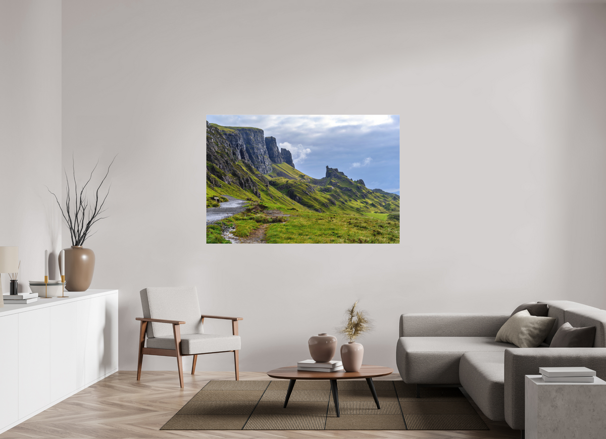 66 x 44″, Matte Acrylic Glass without frame The Quiraing on the Isle of Sky on Matte Acrylic Glass without frame