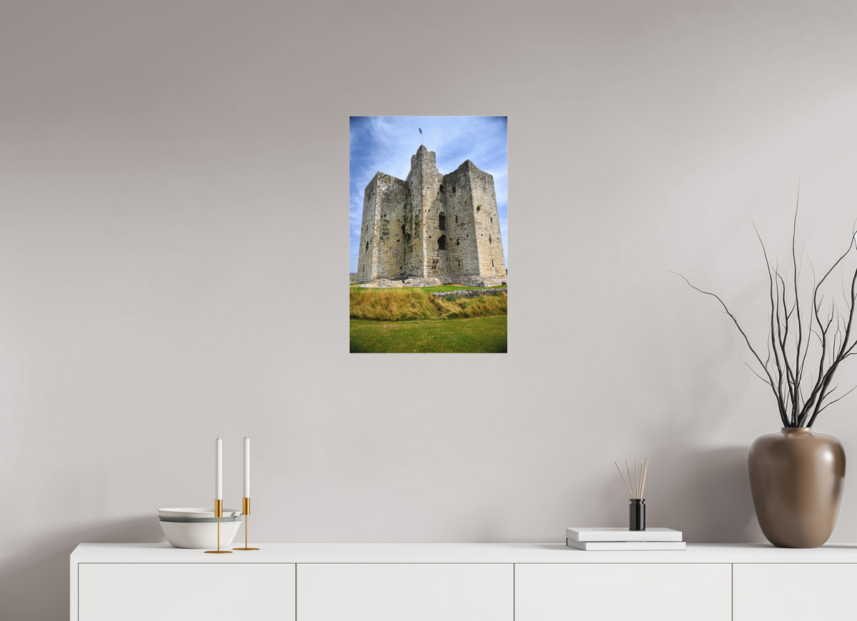 16 x 24″, Matte Acrylic Glass without frame Trim Castle under acrylic glass